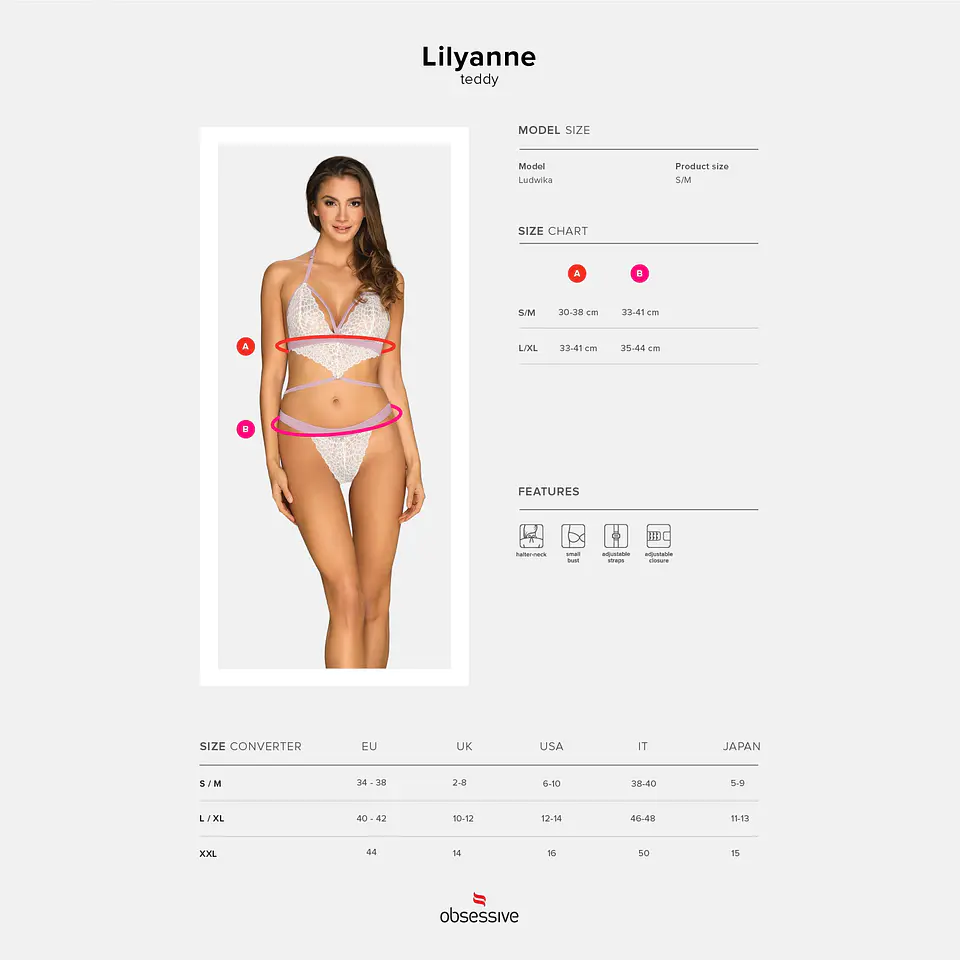 Body Lilyanne Obsessive Branco 2