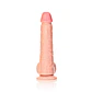 Dildo Realista com Testículos Straight 9 /23 CM Flesh Realrock - Thumbnail 3
