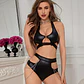 Conjunto de 2 Peças Faux Leather Cut-Out with Chains de Namour - Thumbnail 5