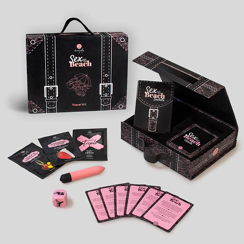 Jogo Sex On the Beach Kit de Viagem Es-En-De-Fr-Nl-Pt Secret Play