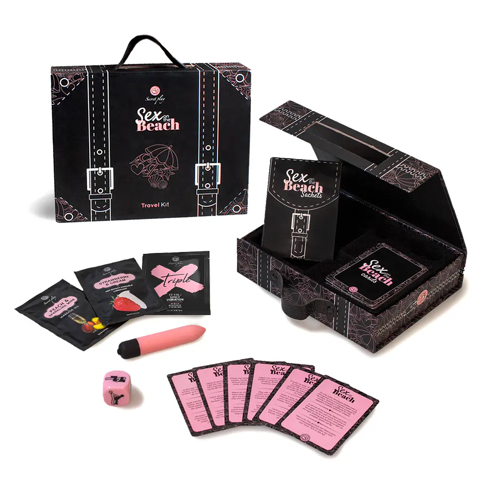 Jogo Sex On the Beach Kit de Viagem Es-En-De-Fr-Nl-Pt Secret Play 4