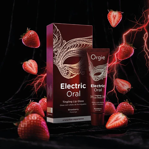 Batom com Efeito Formigueiro Electric Oral Tingling Lip Gloss 10ml Orgie