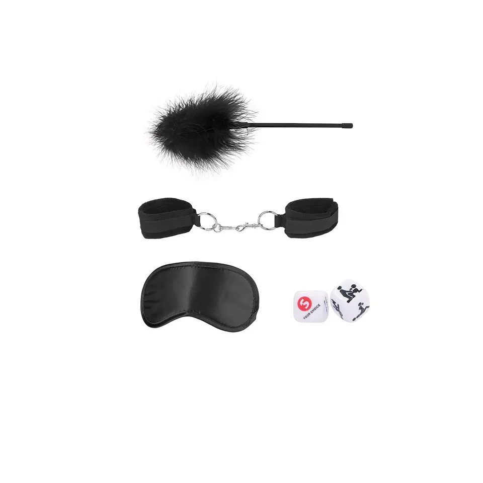 Kit Bondage Introductory Bondage Kit 2 Preto Ouch! 4