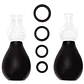Kit Sugador de Mamilos Ouch! Nipple Erector Set Preto - Thumbnail 1