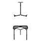 Conjunto de 3 Peças Satara Preto Erotic Line Passion - Thumbnail 4
