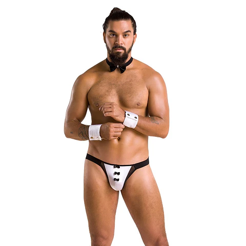 Conjunto de 3 Peças Alfred Preto Passion