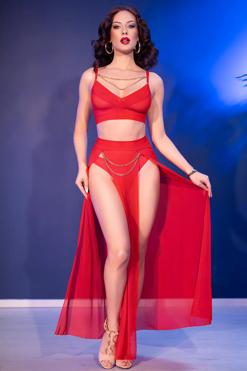 Conjunto Vermelho Chilirose (CR-4850) 5