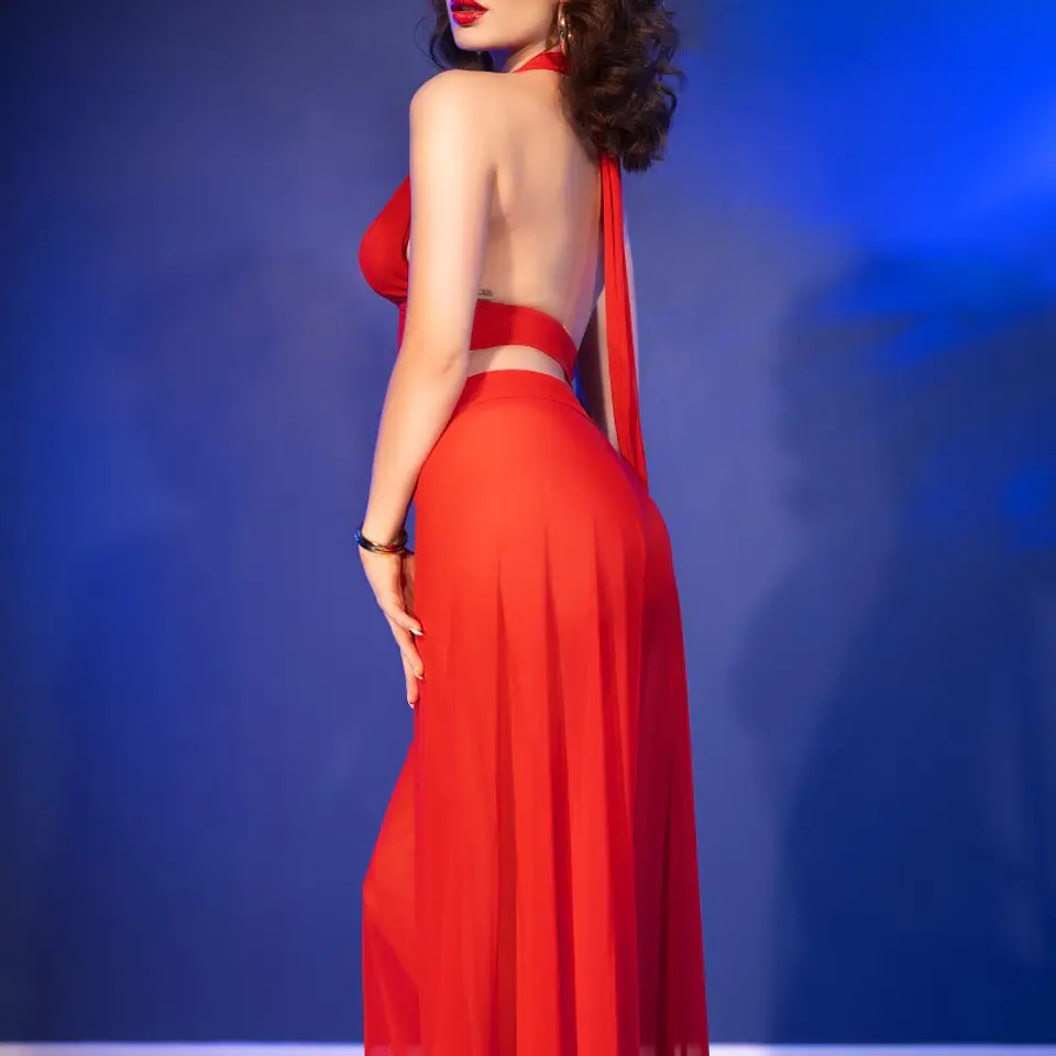 Conjunto de 3 Peças Vermelho Chilirose 2