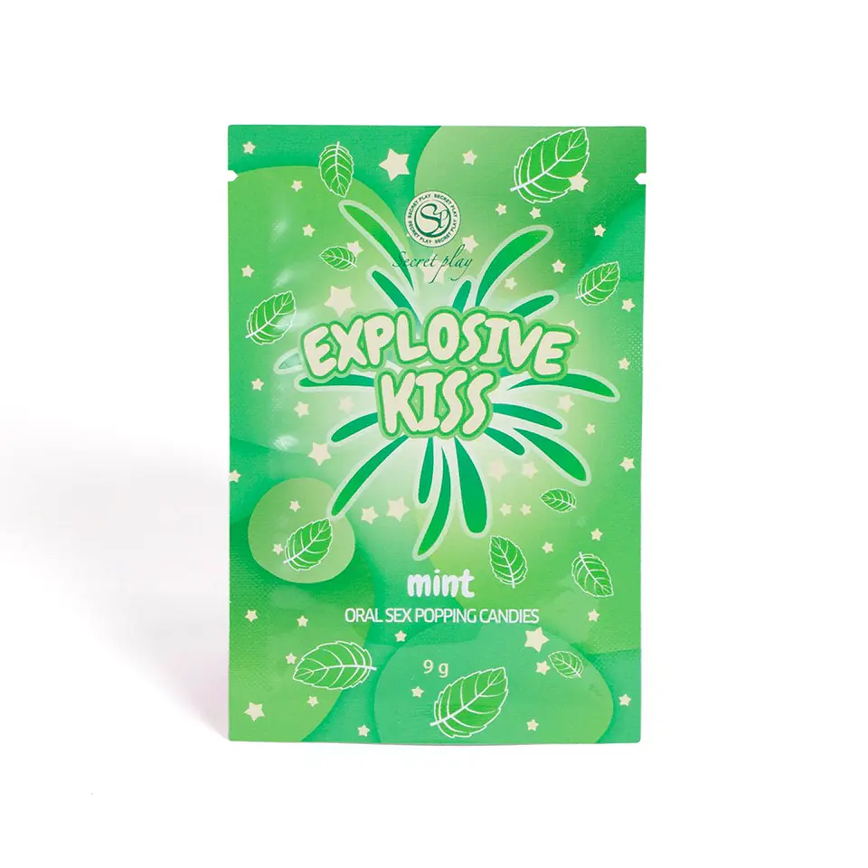 Rebuçados de Estalidos Explosive Kiss Menta Secret Play 2