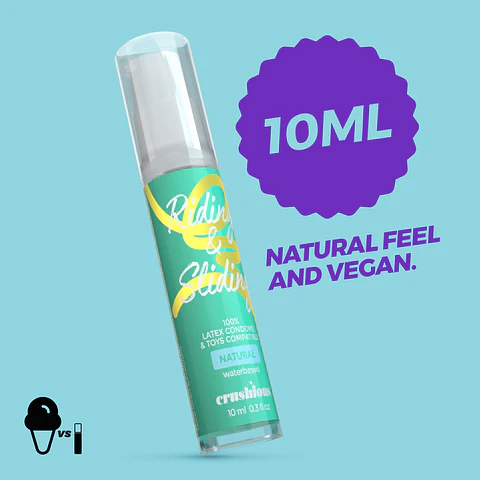 Gel Lubrificante Riding & Sliding à Base de Água Crushious 10ml
