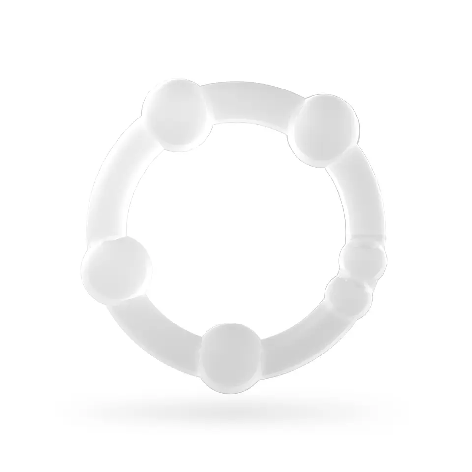 Set de Anéis Penianos Triple Bead Transparentes Crushious 4