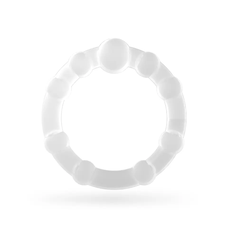 Set de Anéis Penianos Triple Bead Transparentes Crushious 5