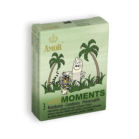 Preservativos Wild Moments 3 Unidades