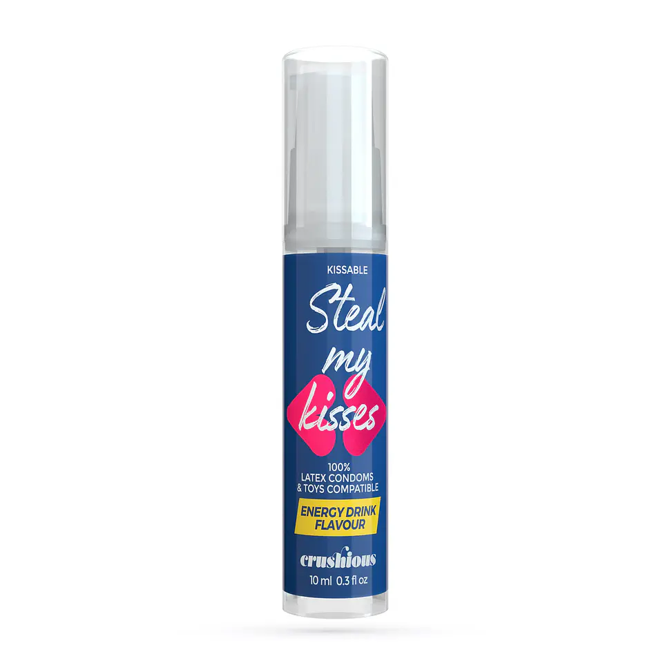 Gel Lubrificante Steal My Kisses com Sabor a Bebida Energética Crushious 10ml 2