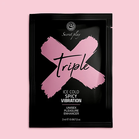 Gel Estimulante Triple X Unisexo Secret Play 2ml