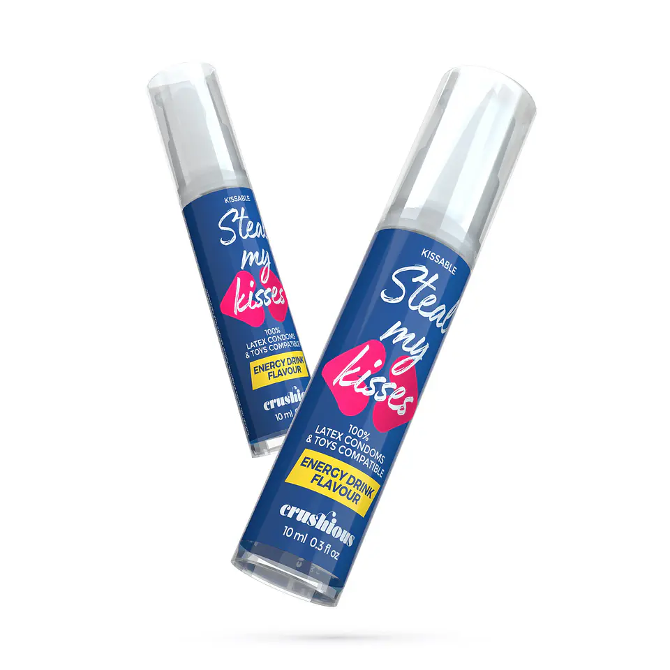 Gel Lubrificante Steal My Kisses com Sabor a Bebida Energética Crushious 10ml 4