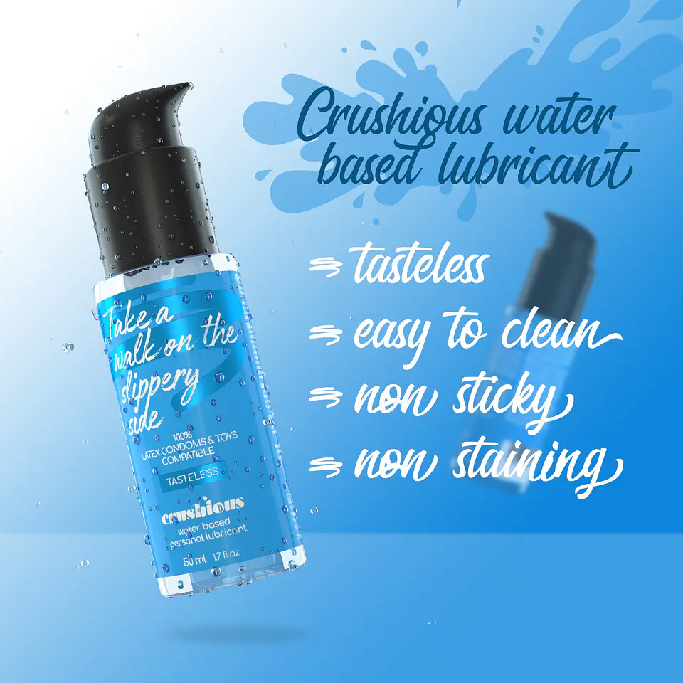 Lubrificante à Base de Água 50 ML Crushious 4