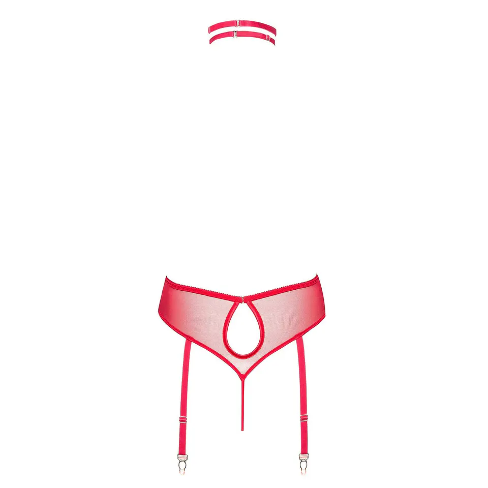 Body Adelaide Vermelho Cereja Beauty Night Fashion 4