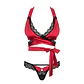 Conjunto Sensuelia Obsessive Vermelho - Thumbnail 3
