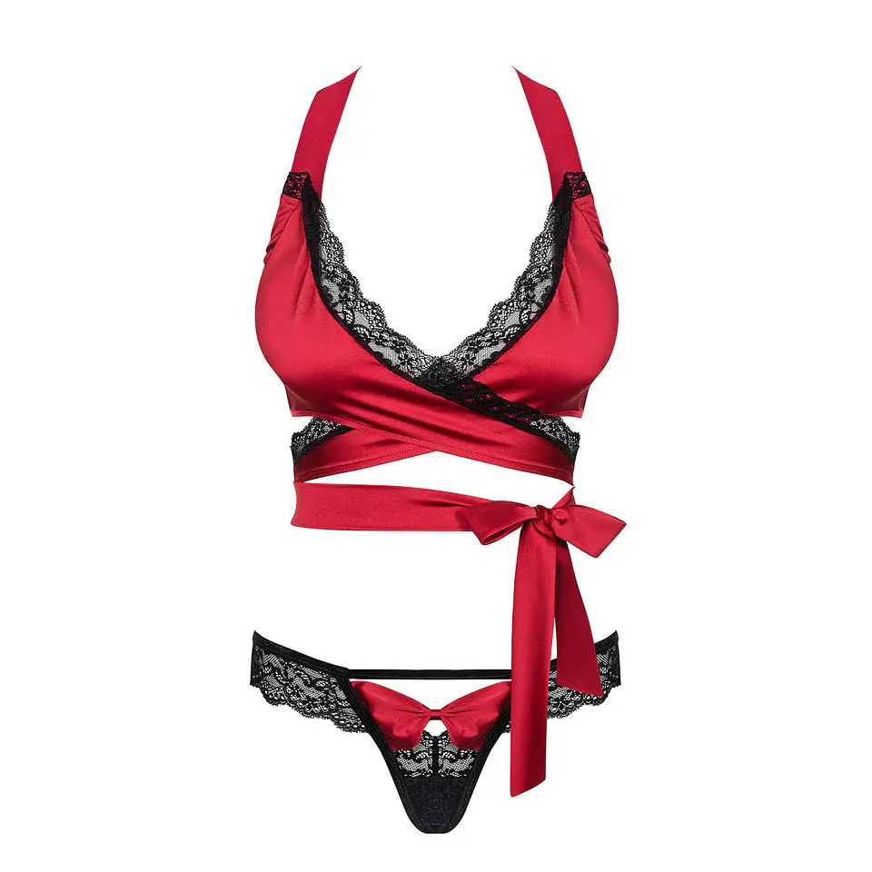Conjunto Sensuelia Obsessive Vermelho 3