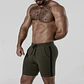 Calção Side Strip Short Caqui Locker Gear - Thumbnail 1