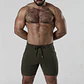 Calção Side Strip Short Caqui Locker Gear - Thumbnail 3