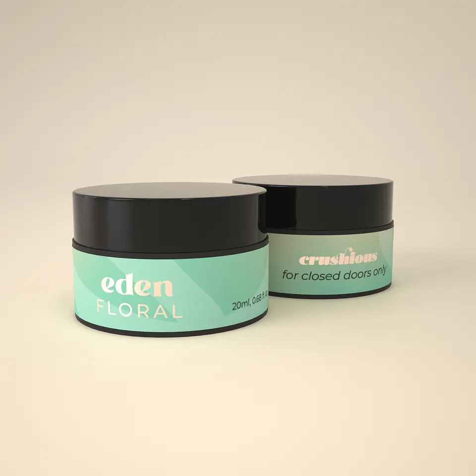 Vela de Massagem Eden com Feromonas e Aroma Floral 20ml Crushious 4
