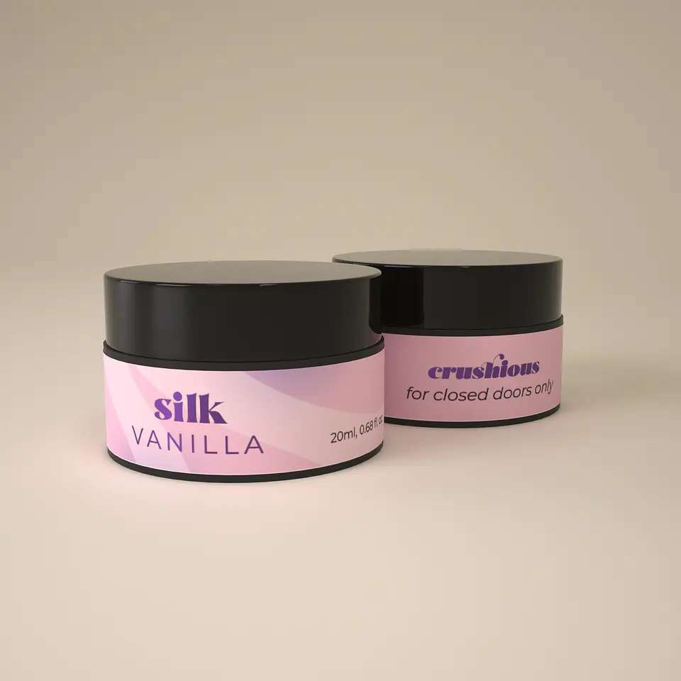Vela de Massagem Silk com Feromonas e Aroma a Baunilha 20ml Crushious 3
