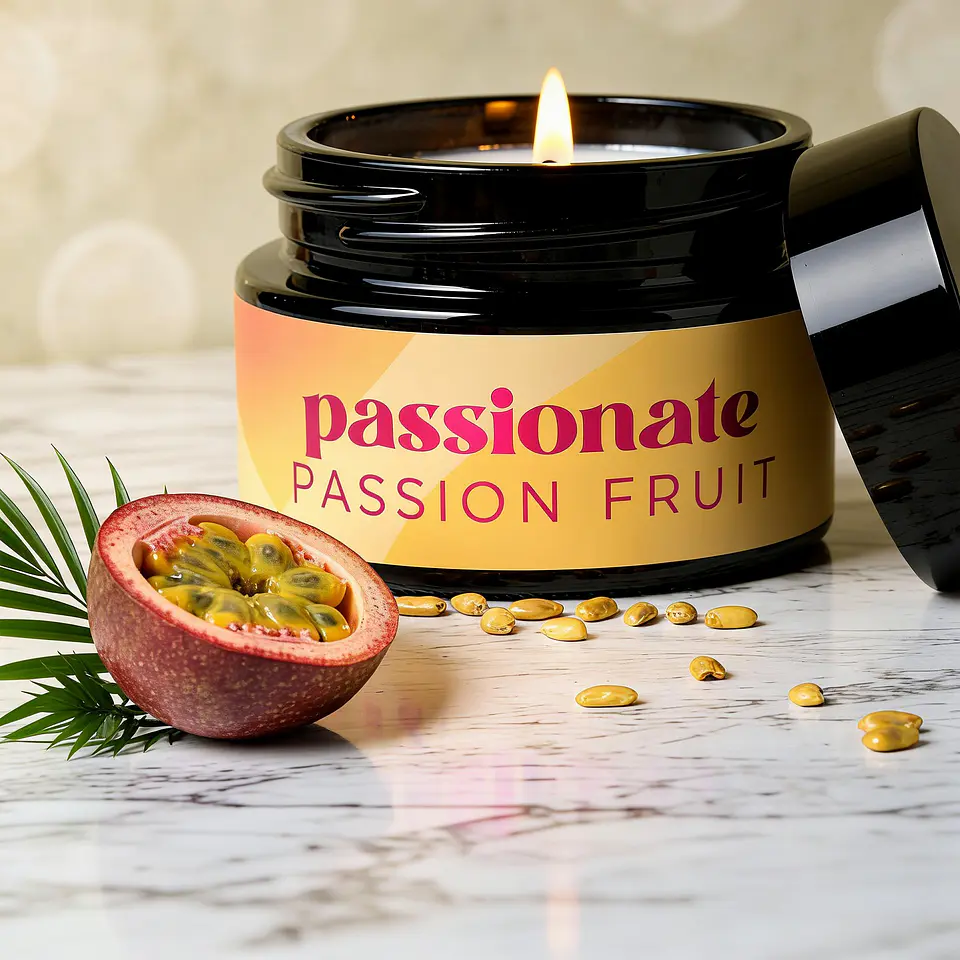 Vela de Massagem Passionate com Feromonas e Aroma a Maracujá 20ml Crushious 6