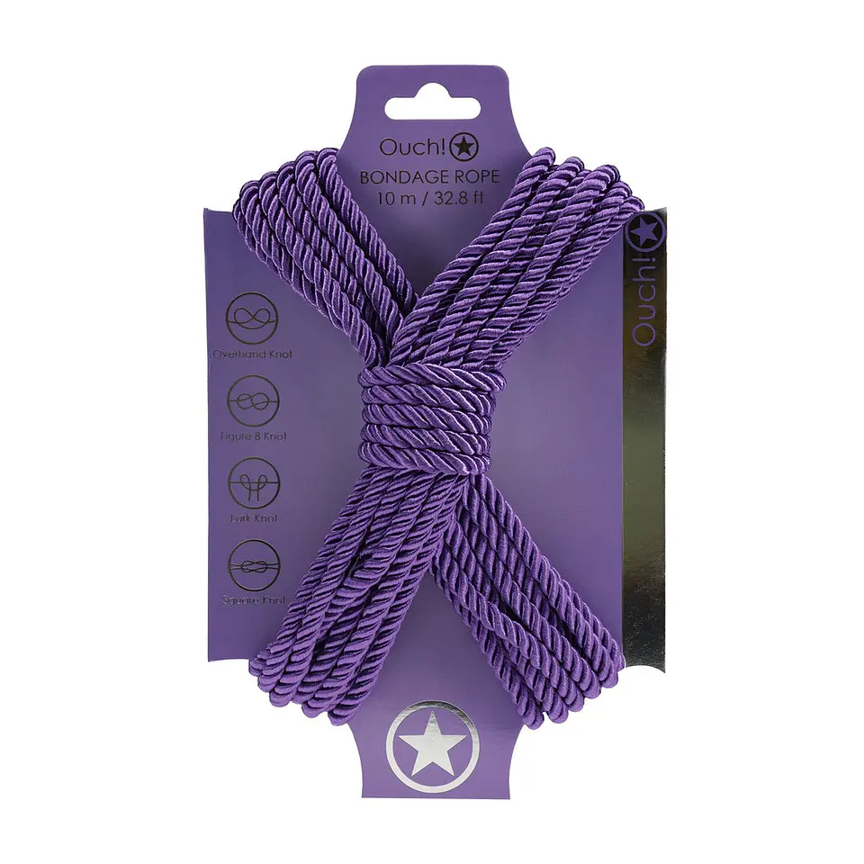 Corda de Poliéster para Bondage 32.8 Ft /10 M Ouch! 3