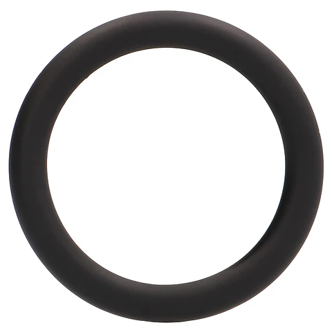Anel para o Pénis Round Ring Medium Preto Shots Toys