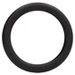 Anel para o Pénis Round Ring Medium Preto Shots Toys - Thumbnail 1