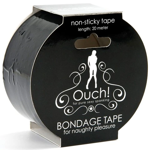 Fita Ouch! Bondage Tape Preta (modelo 2)