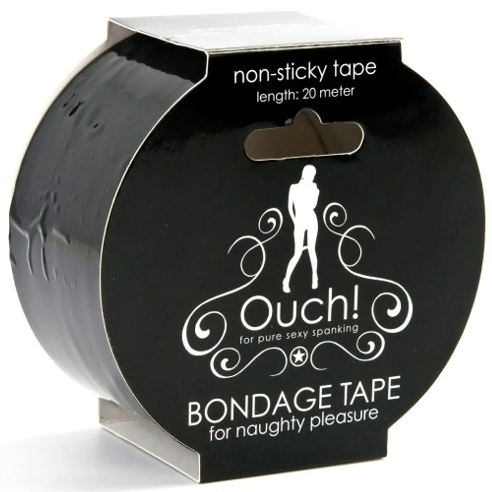 Fita Ouch! Bondage Tape Preta (modelo 2) 1