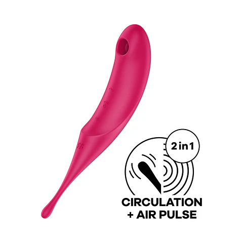 Estimulador Twirling Pro Vermelho Satisfyer