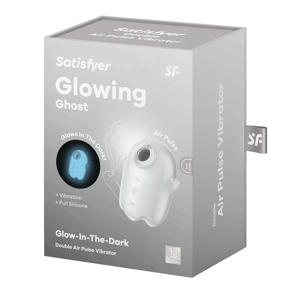 Estimulador Glowing Ghost Branco Satisfyer 2
