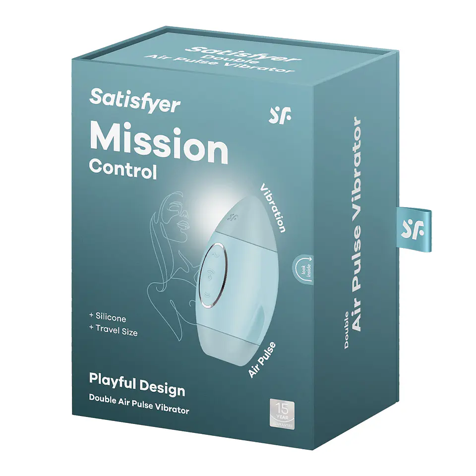 Estimulador Mission Control Azul Satisfyer 2