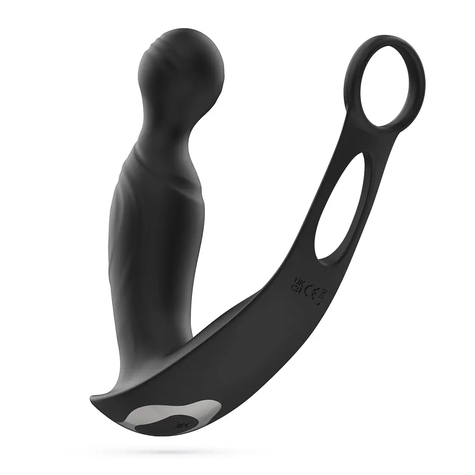 Vibrador de Próstata com Comando Flamma Crushious 2