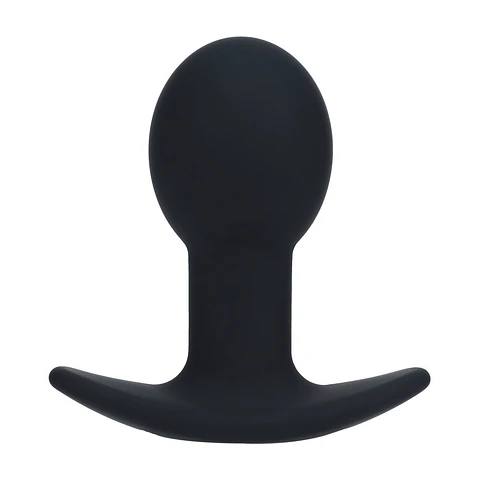 Plug Anal em Silicone com Vibração Single Bulb Preto Levelz