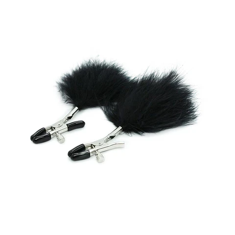 Pinças para Mamilos com Plumas Toyz4lovers