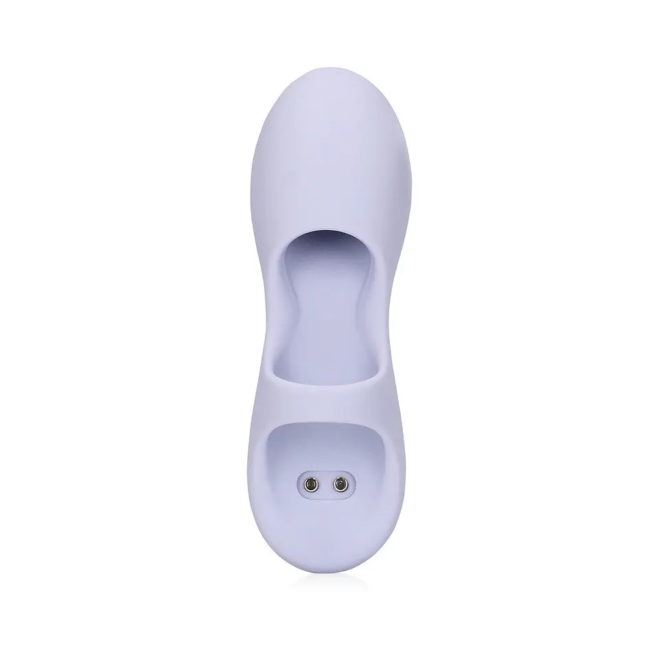 Estimulador Silicone Finger Vibrator Lavender Loveline 6