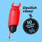 O-Pet Diabo com Bala de 10 Vibrações Crushious - Thumbnail 2