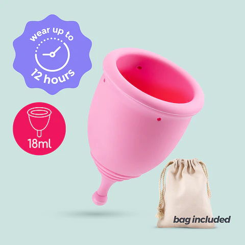 Copo Menstrual Minerva XS com Bolsa Crushious
