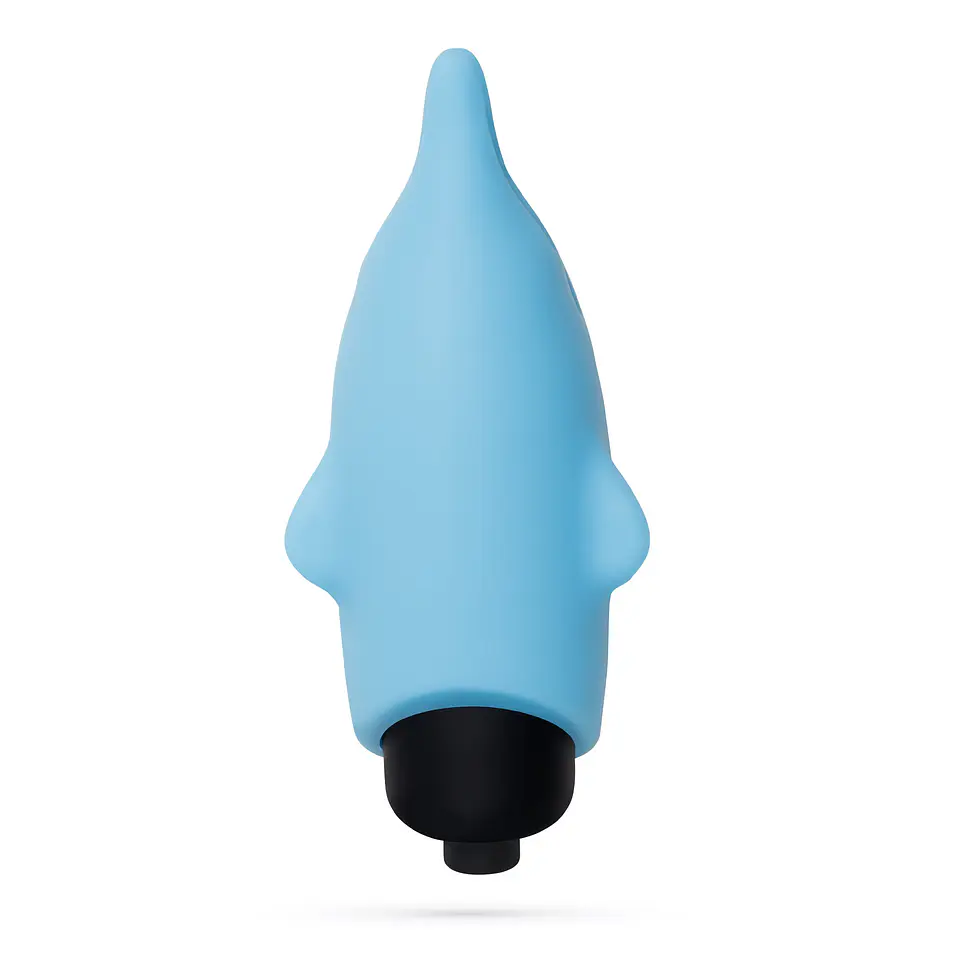 O-Pet Golfinho com Bala de 10 Vibrações Azul Crushious 5