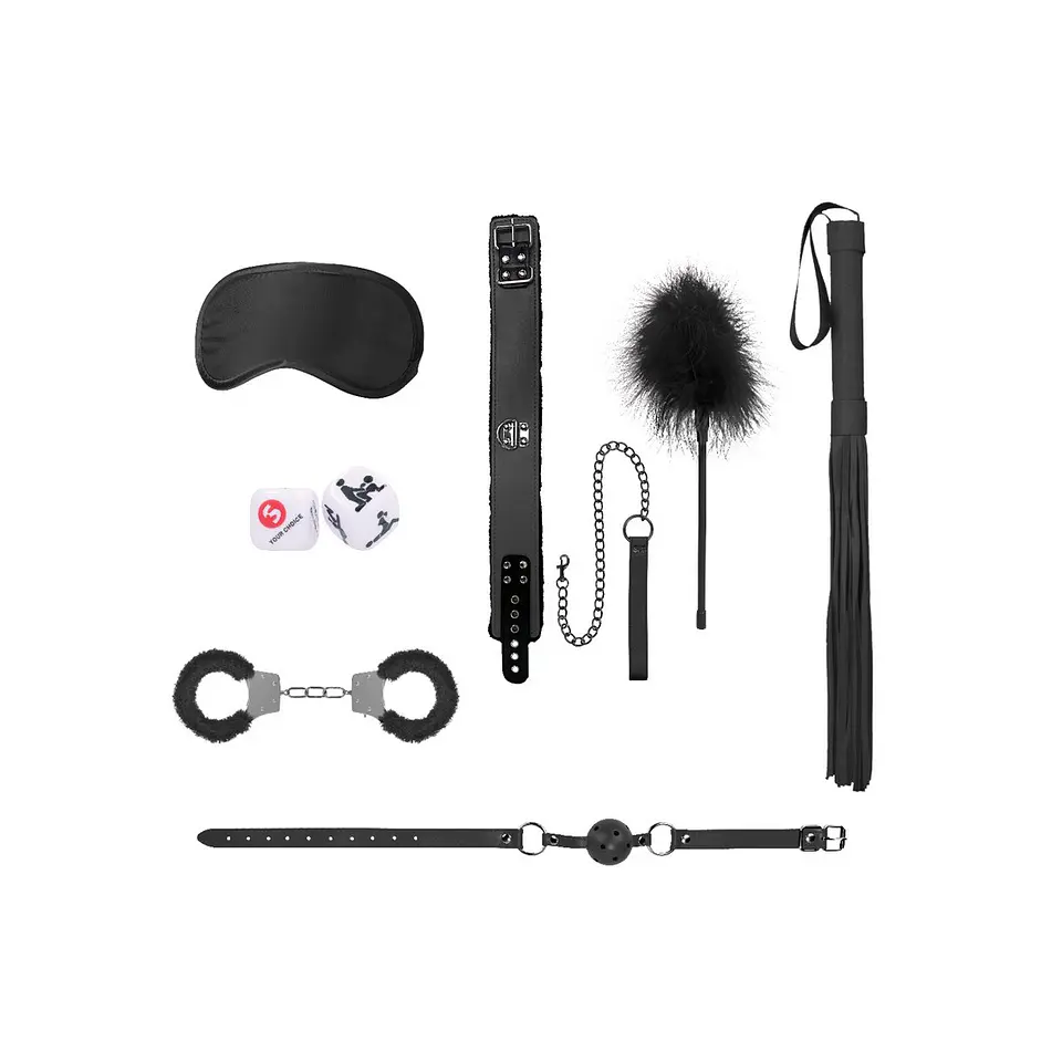 Kit Bondage Introductory Bondage Kit 6 Preto Ouch! 4