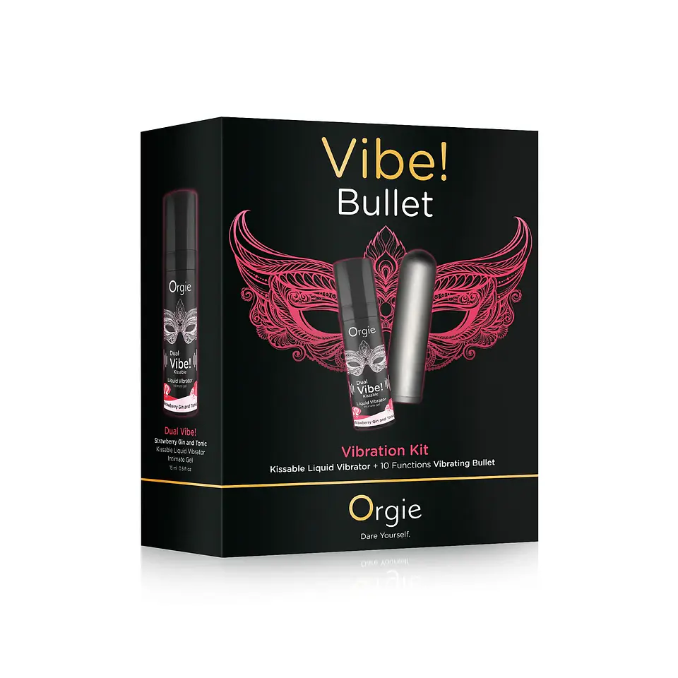 Kit Vibratório Vibe! Bullet Orgie 15ml 1