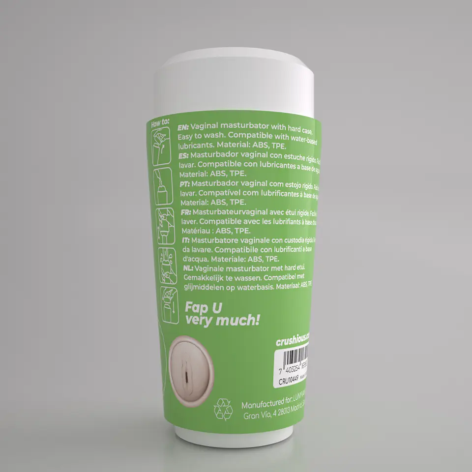 Fappucino Creamy Puss Masturbador Vaginal Portátil Crushious 2
