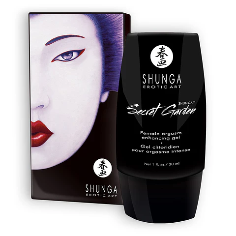 Gel Clitoriano Shunga Jardim Secreto 30ml Shunga Erotic Art