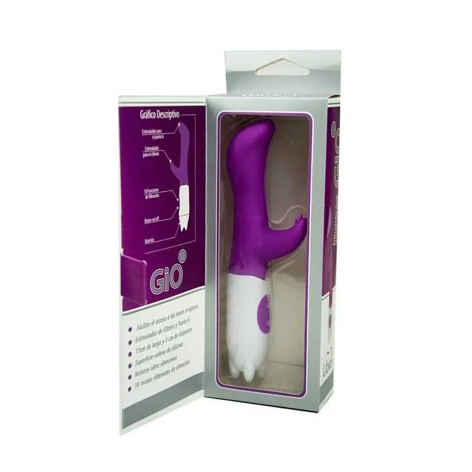 Vibrador Gio Roxo Libid Toys 3