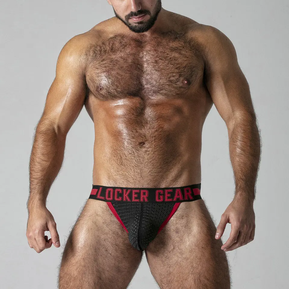 Jockstrap Push It Locker Gear Vermelho 1